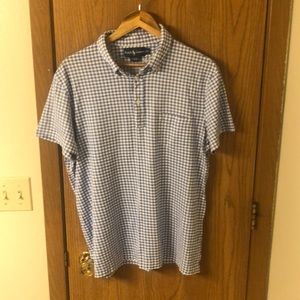 XL Ralph Lauren Pocketed two-button polo.